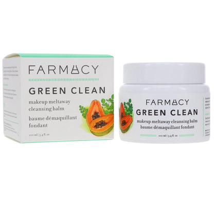 Farmacy Green Clean by Farmacy, 3.4oz Makeup Meltaway Cleansing Balm 0.