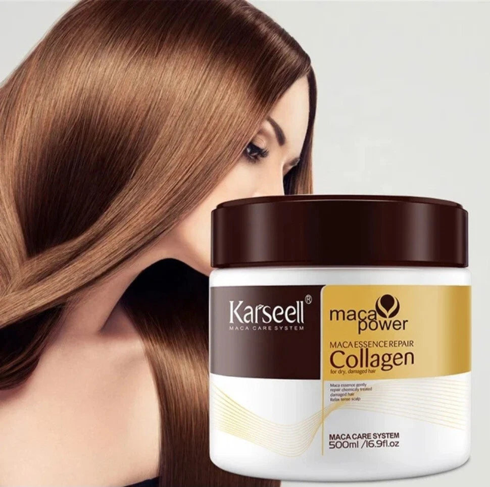 Karseell Hair Repair Mask Argan Mascarilla Conditioning Collagen Keratin Damage