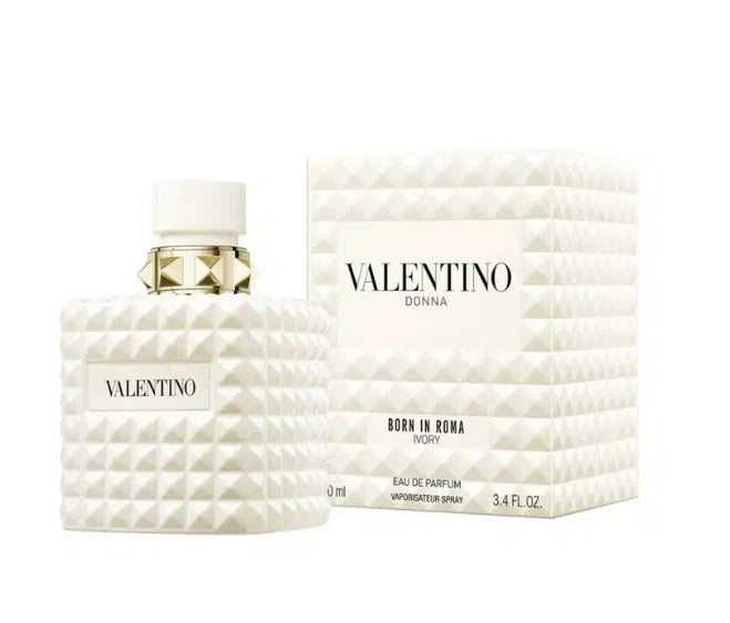 VALENTINO DONNA BORN IN ROMA IVORY EAU DE PARFUM SPRAY 3.4 Oz