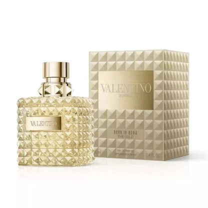 Valentino Uomo Born In Roma The Gold 3.4 oz / 100ml Eau De Toilette