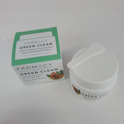 Farmacy Green Clean Makeup Meltaway Cleansing Balm Face Cleanser – Natural Makeup